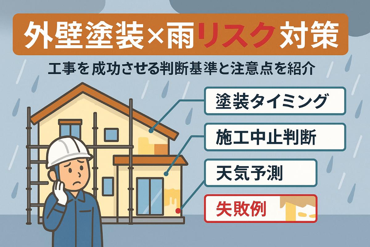 18 外壁塗装 雨