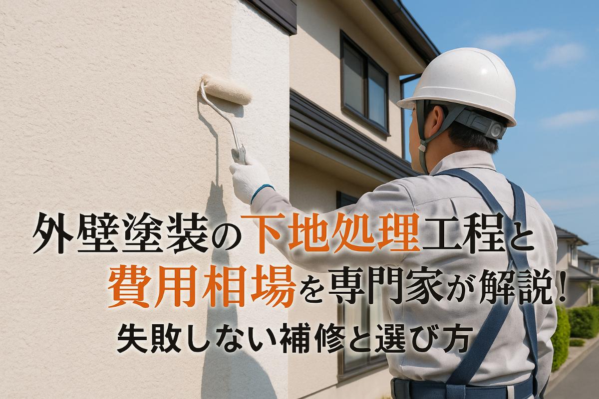 18 外壁塗装 下地処理