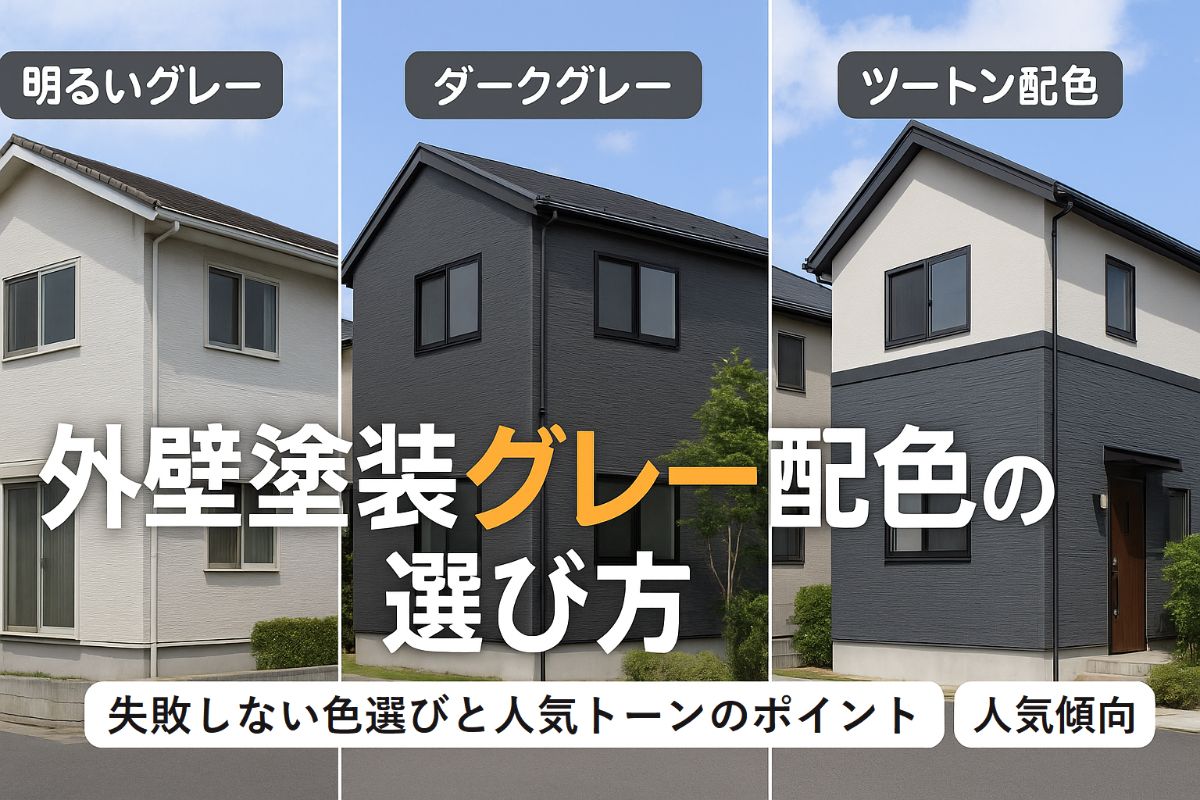 06 外壁塗装 グレー