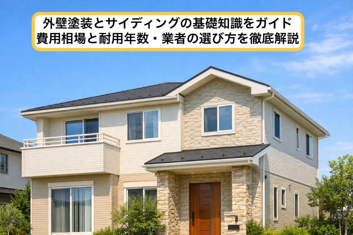 06外壁塗装 サイディング どっち