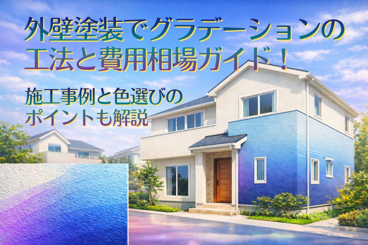 18 外壁塗装 グラデーション